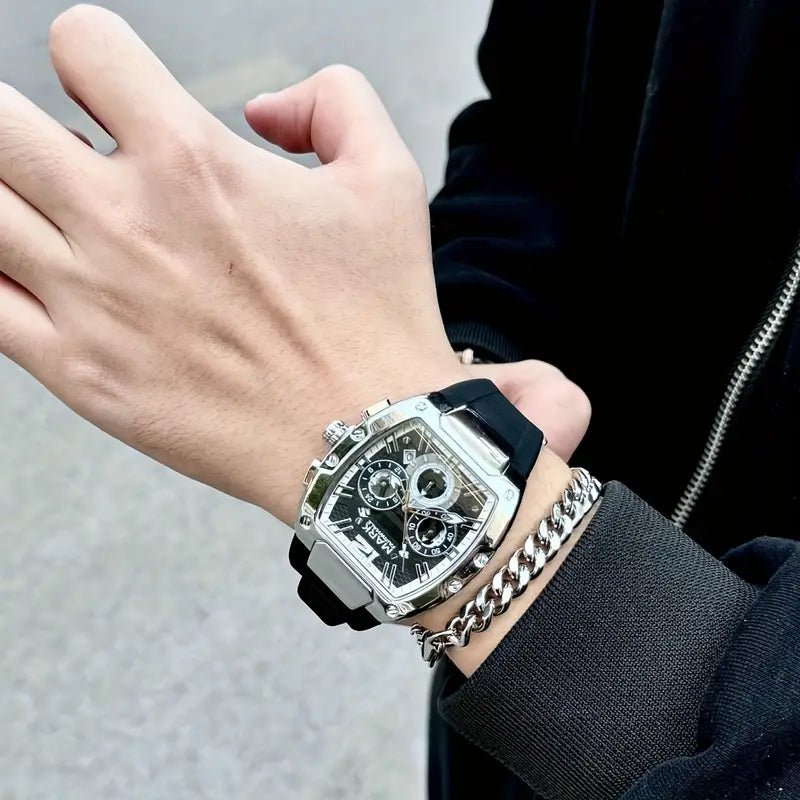 Mark Farewell Luxury Multifunctional Sports Chronograph Watch