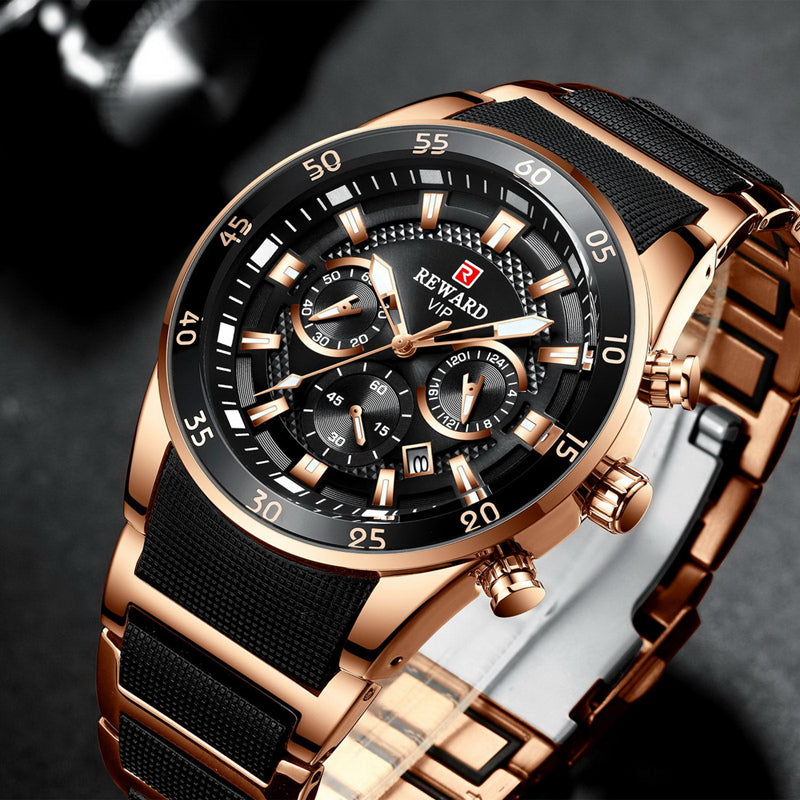 REWARD Business Men's Watch Quartz Wristwatch