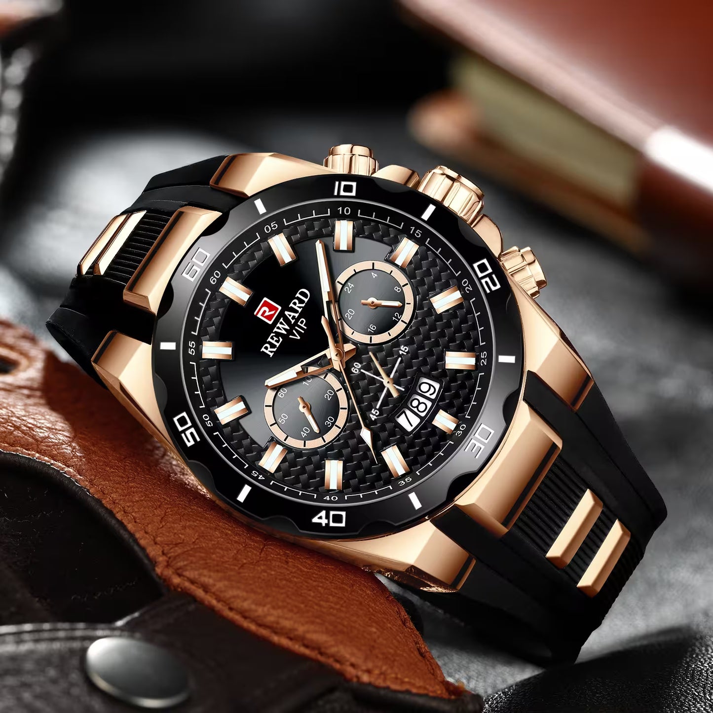REWARD Business Men's Watch Quartz Wristwatch