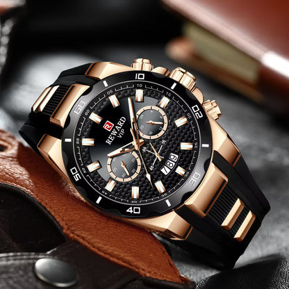 REWARD Business Men's Watch Quartz Wristwatch